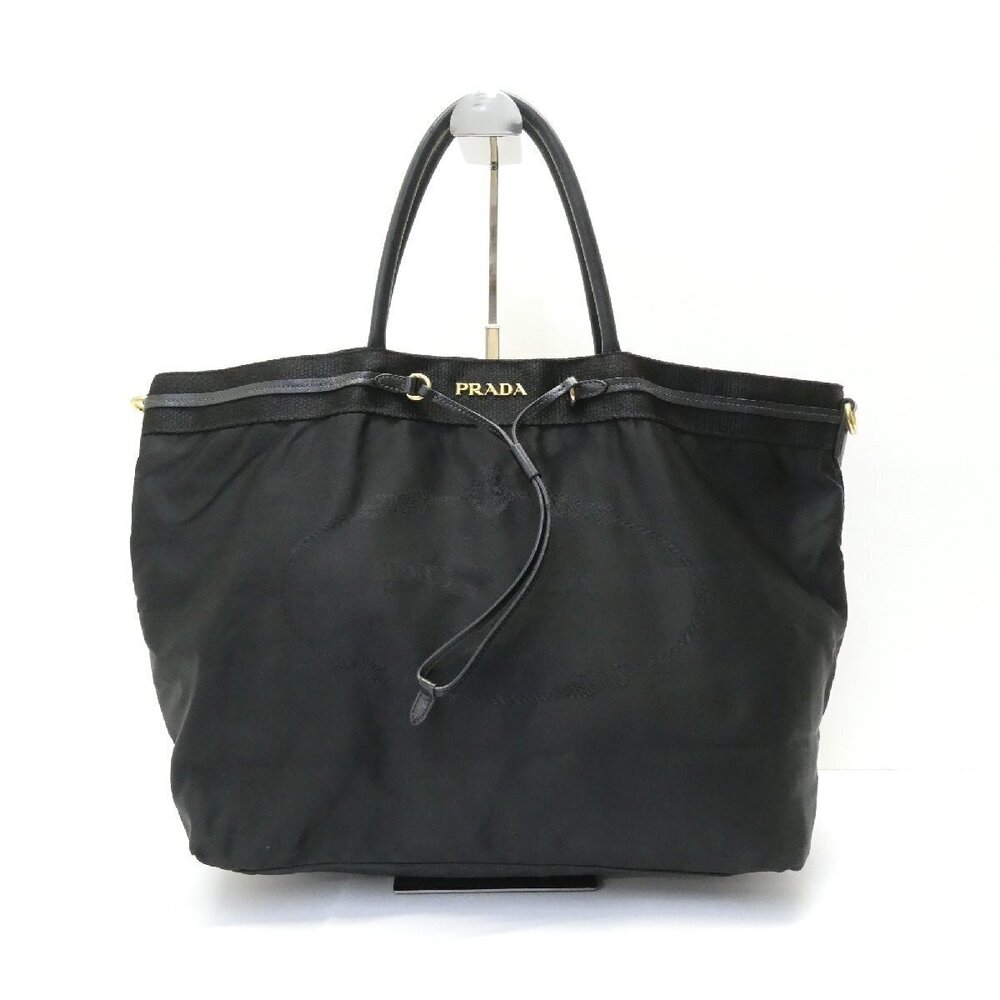 PRADA Jacquard Handbag Shoulder strap
